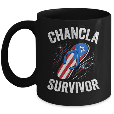 Chancla Survivor Puerto Rican Puerto Rico Funny Boricua Joke Mug | teecentury
