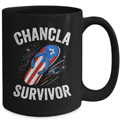 Chancla Survivor Puerto Rican Puerto Rico Funny Boricua Joke Mug | teecentury
