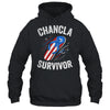 Chancla Survivor Puerto Rican Puerto Rico Funny Boricua Joke Shirt & Tank Top | teecentury