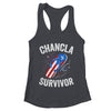 Chancla Survivor Puerto Rican Puerto Rico Funny Boricua Joke Shirt & Tank Top | teecentury