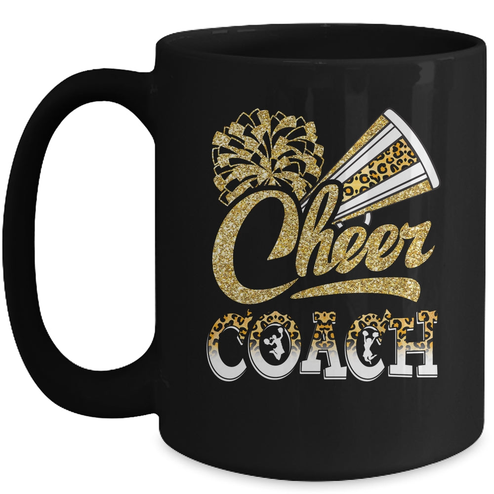 Cheer Coach Biggest Fan Cheerleader Mother's Day Mug | teecentury