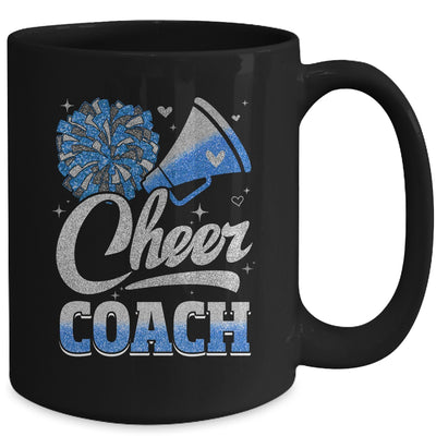 Cheer Coach Funny Cheerleader Cheerleading Blue Women Girl Mug | teecentury