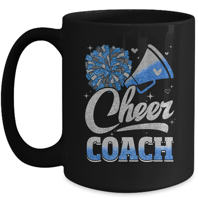 Cheer Coach Funny Cheerleader Cheerleading Blue Women Girl Mug | teecentury