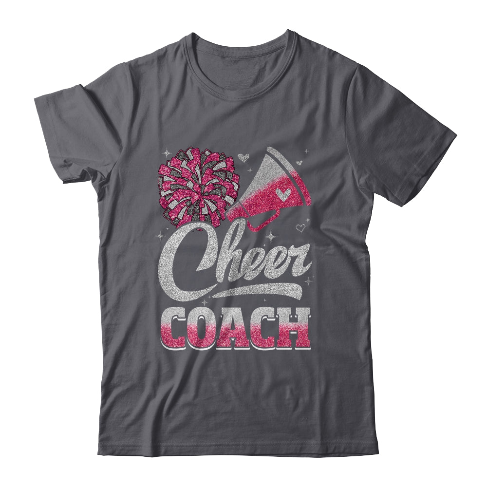 Cheer Coach Funny Cheerleader Cheerleading Pink Women Girl Shirt & Tank Top | teecentury