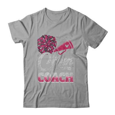 Cheer Coach Funny Cheerleader Cheerleading Pink Women Girl Shirt & Tank Top | teecentury