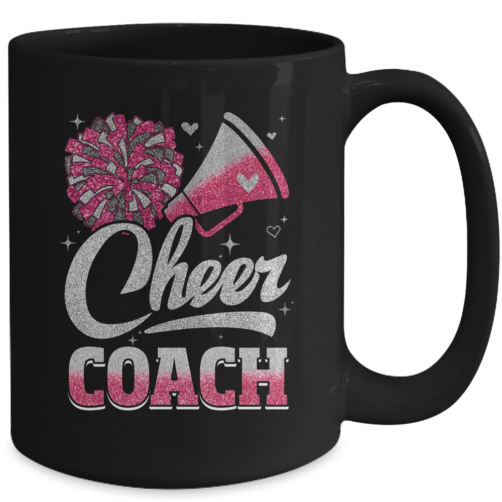 Cheer Coach Funny Cheerleader Cheerleading Pink Women Girl Mug | teecentury