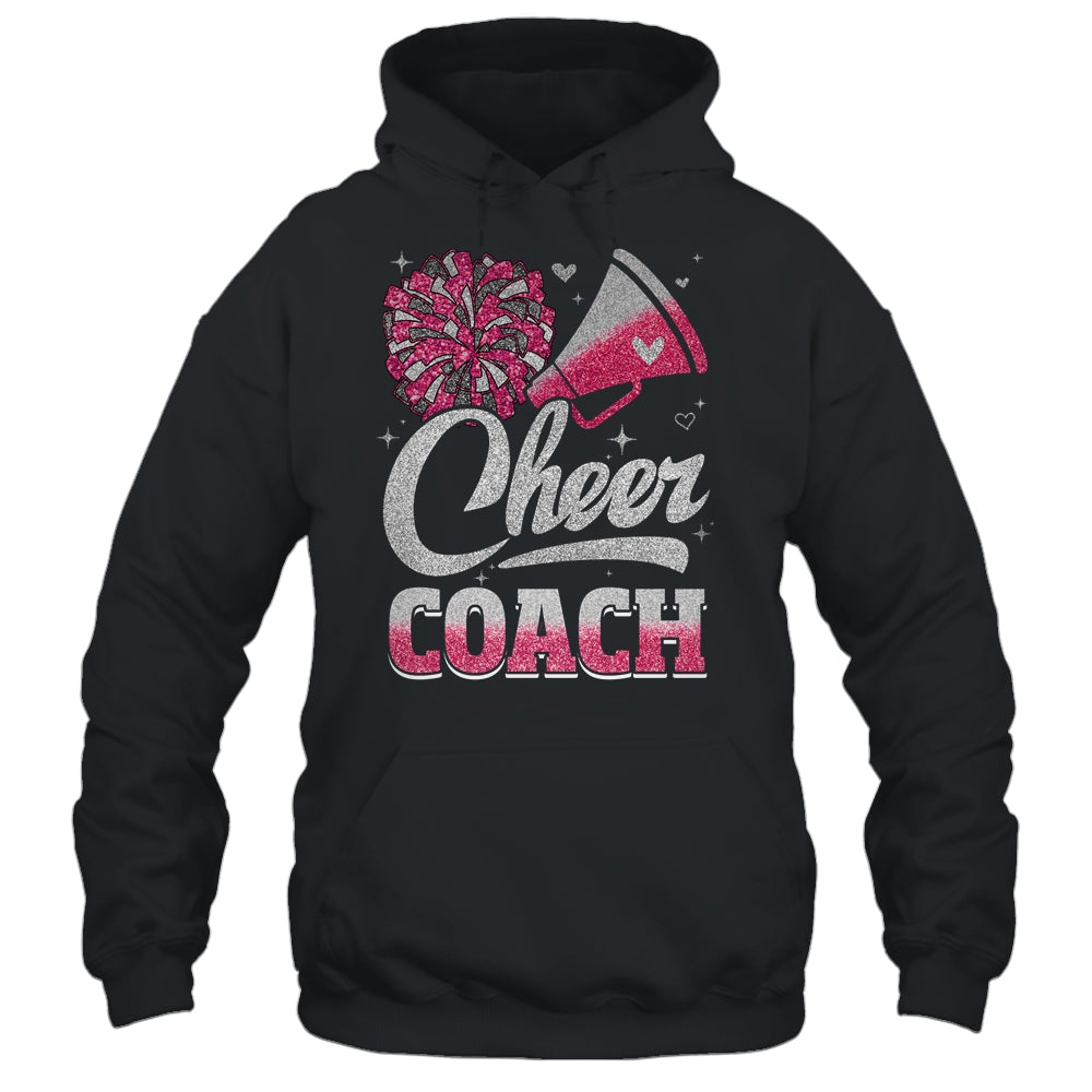 Cheer Coach Funny Cheerleader Cheerleading Pink Women Girl Shirt & Tank Top | teecentury