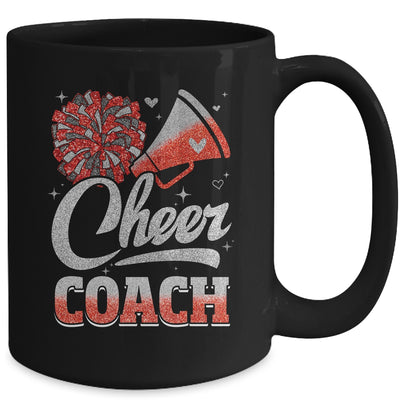 Cheer Coach Funny Cheerleader Cheerleading Red Women Girl Mug | teecentury