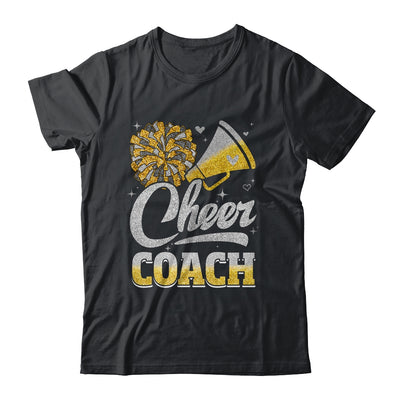 Cheer Coach Funny Cheerleader Cheerleading Yellow Women Girl Shirt & Tank Top | teecentury