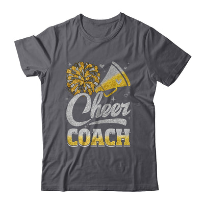 Cheer Coach Funny Cheerleader Cheerleading Yellow Women Girl Shirt & Tank Top | teecentury