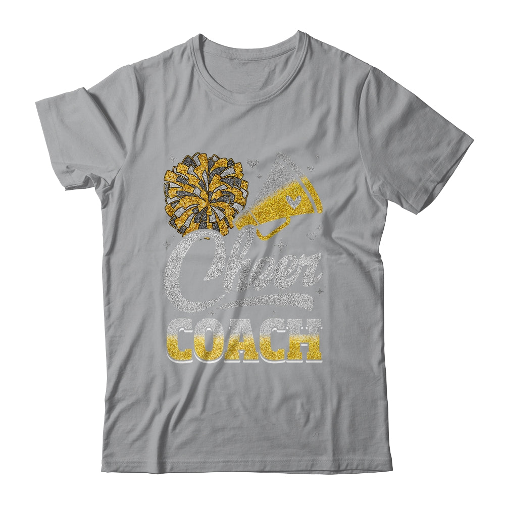 Cheer Coach Funny Cheerleader Cheerleading Yellow Women Girl Shirt & Tank Top | teecentury