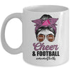 Cheer Mom Football Son Daugher Cheerleading Cheer For Women Mug | teecentury