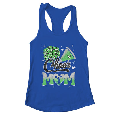 Cheer Mom Green Cheerleading Football For Women Graphic Shirt & Tank Top | teecentury