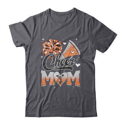 Cheer Mom Orange Cheerleading Football For Women Graphic Shirt & Tank Top | teecentury