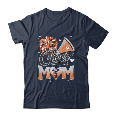 Cheer Mom Orange Cheerleading Football For Women Graphic Shirt & Tank Top | teecentury