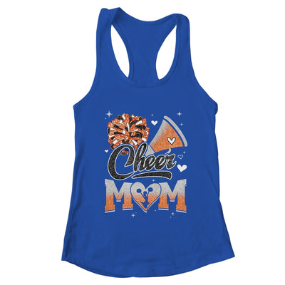 Cheer Mom Orange Cheerleading Football For Women Graphic Shirt & Tank Top | teecentury