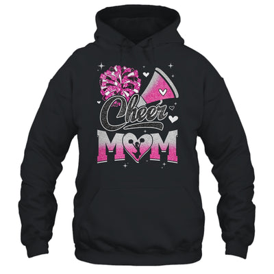 Cheer Mom Pink Cheerleading Football For Women Graphic Shirt & Tank Top | teecentury
