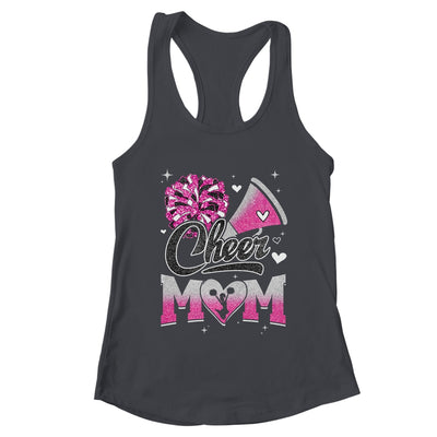 Cheer Mom Pink Cheerleading Football For Women Graphic Shirt & Tank Top | teecentury