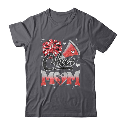 Cheer Mom Red Cheerleading Football For Women Graphic Shirt & Tank Top | teecentury