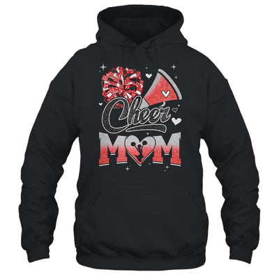 Cheer Mom Red Cheerleading Football For Women Graphic Shirt & Tank Top | teecentury