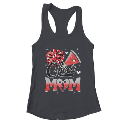Cheer Mom Red Cheerleading Football For Women Graphic Shirt & Tank Top | teecentury