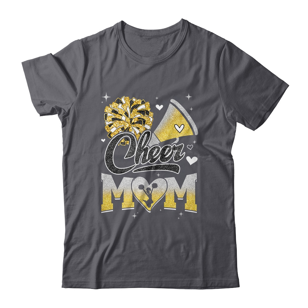 Cheer Mom Yellow Cheerleading Football For Women Graphic Shirt & Tank Top | teecentury