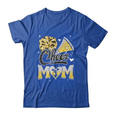 Cheer Mom Yellow Cheerleading Football For Women Graphic Shirt & Tank Top | teecentury