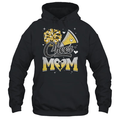 Cheer Mom Yellow Cheerleading Football For Women Graphic Shirt & Tank Top | teecentury