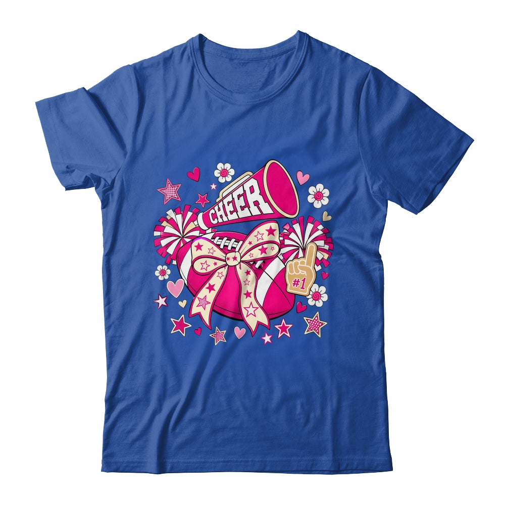 Cheer Ribbon Coquette Pink Cherring Cheer Leader Girl Women Shirt & Tank Top | teecentury