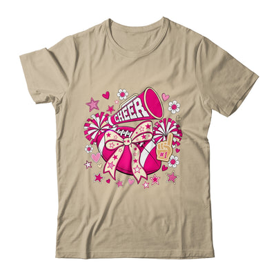 Cheer Ribbon Coquette Pink Cherring Cheer Leader Girl Women Shirt & Tank Top | teecentury