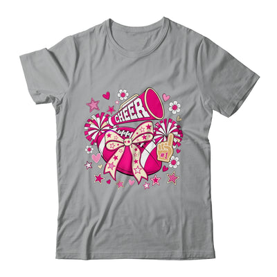 Cheer Ribbon Coquette Pink Cherring Cheer Leader Girl Women Shirt & Tank Top | teecentury