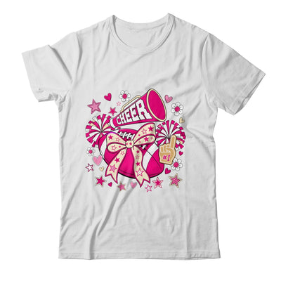Cheer Ribbon Coquette Pink Cherring Cheer Leader Girl Women Shirt & Tank Top | teecentury
