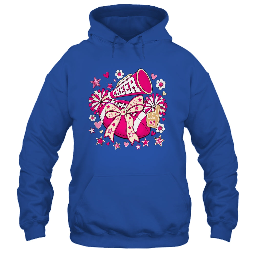 Cheer Ribbon Coquette Pink Cherring Cheer Leader Girl Women Shirt & Tank Top | teecentury
