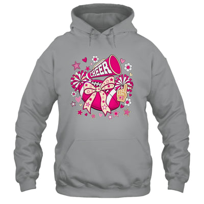 Cheer Ribbon Coquette Pink Cherring Cheer Leader Girl Women Shirt & Tank Top | teecentury