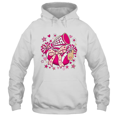Cheer Ribbon Coquette Pink Cherring Cheer Leader Girl Women Shirt & Tank Top | teecentury