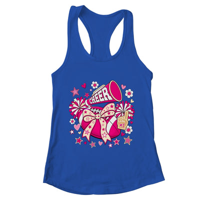 Cheer Ribbon Coquette Pink Cherring Cheer Leader Girl Women Shirt & Tank Top | teecentury