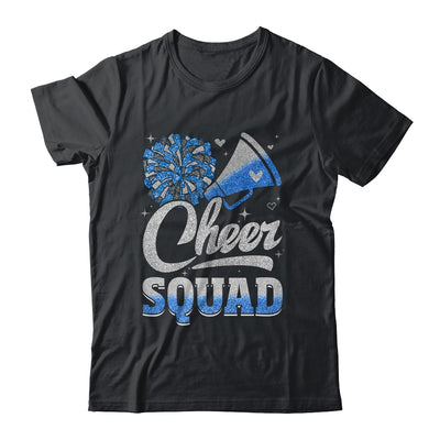 Cheer Squad Funny Cheerleader Cheerleading Blue Women Girl Shirt & Tank Top | teecentury