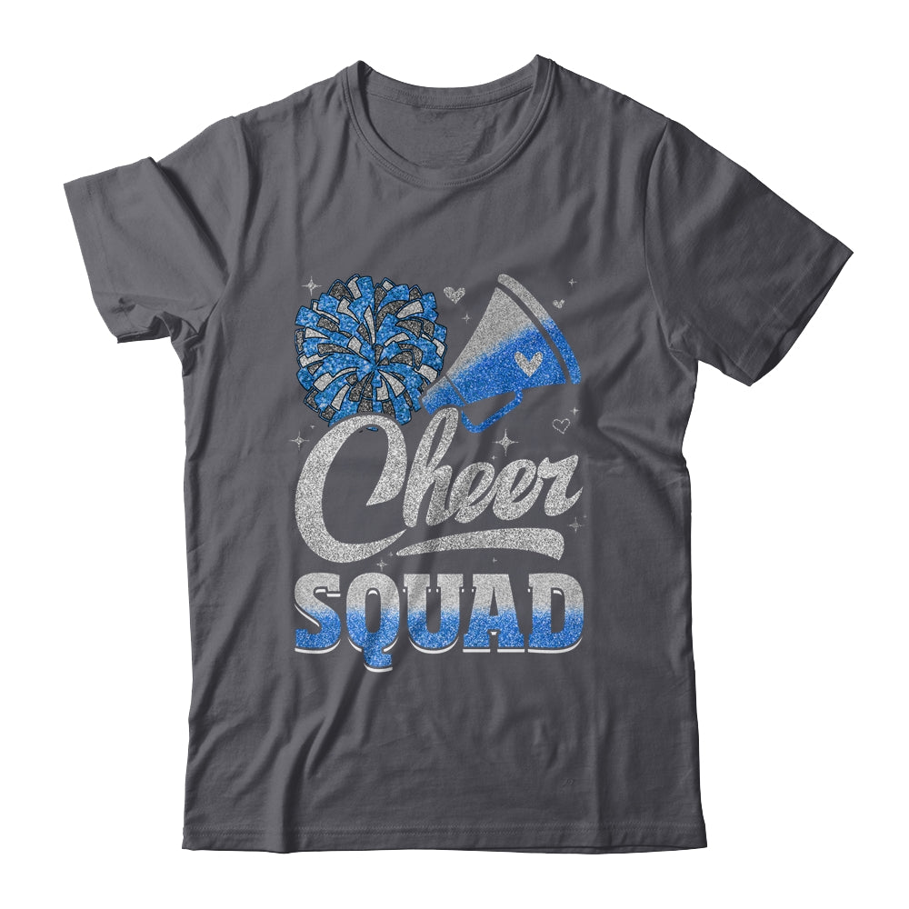 Cheer Squad Funny Cheerleader Cheerleading Blue Women Girl Shirt & Tank Top | teecentury