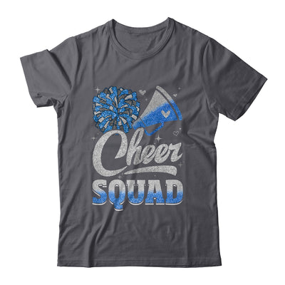 Cheer Squad Funny Cheerleader Cheerleading Blue Women Girl Shirt & Tank Top | teecentury