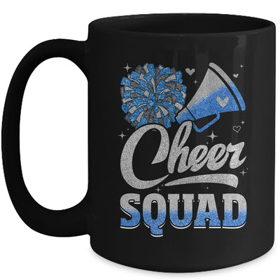 Cheer Squad Funny Cheerleader Cheerleading Blue Women Girl Mug | teecentury