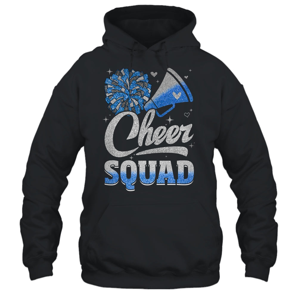 Cheer Squad Funny Cheerleader Cheerleading Blue Women Girl Shirt & Tank Top | teecentury