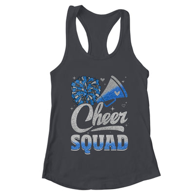 Cheer Squad Funny Cheerleader Cheerleading Blue Women Girl Shirt & Tank Top | teecentury