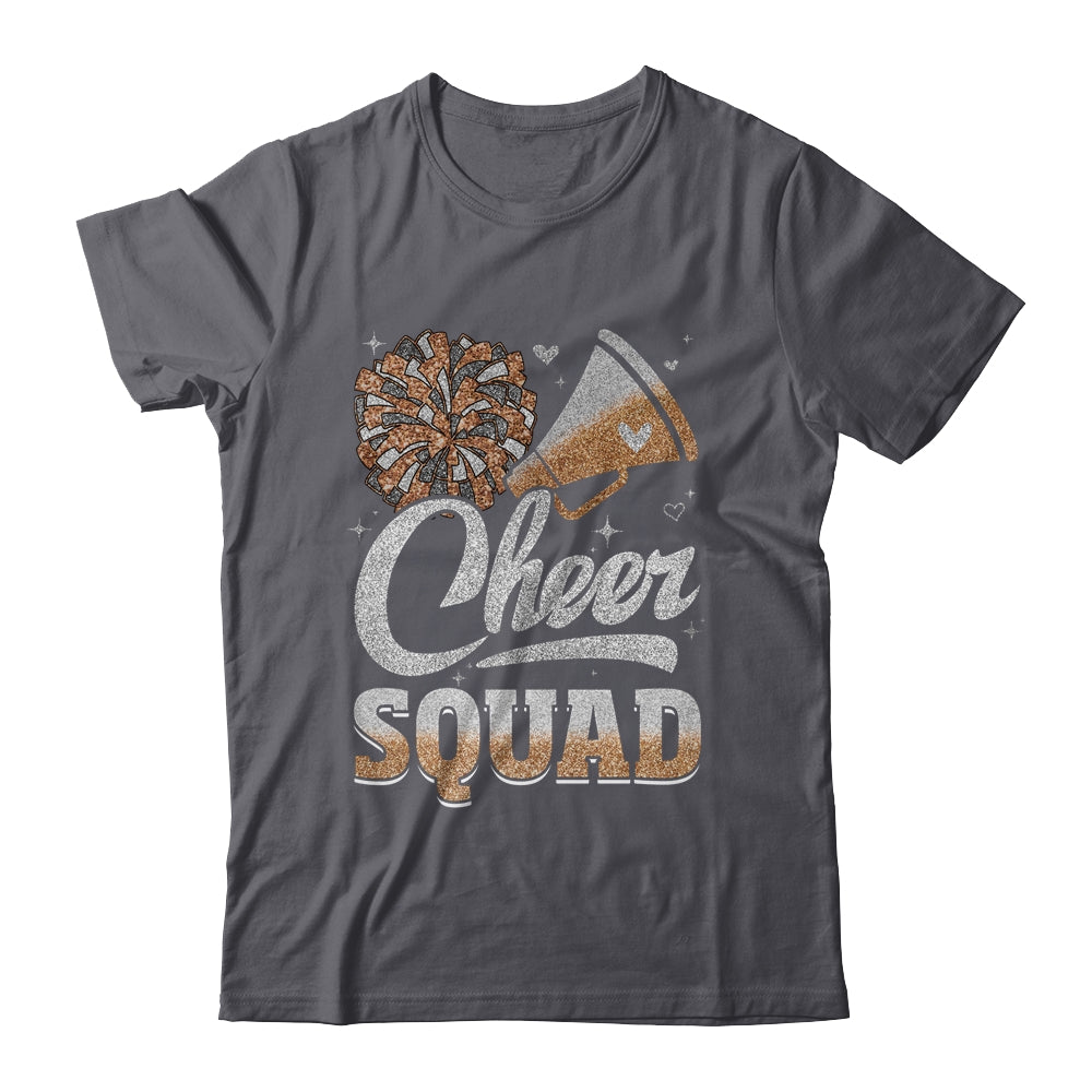 Cheer Squad Funny Cheerleader Cheerleading Brown Women Girl Shirt & Tank Top | teecentury