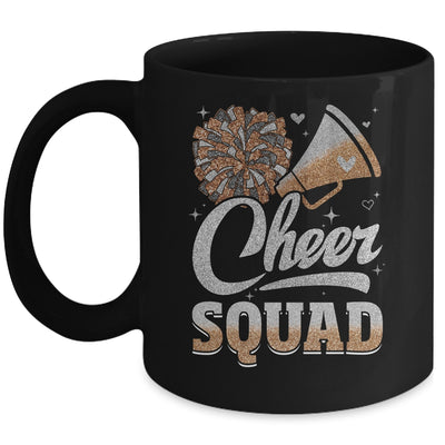 Cheer Squad Funny Cheerleader Cheerleading Brown Women Girl Mug | teecentury