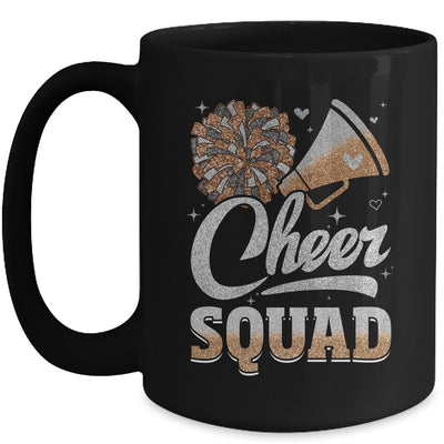 Cheer Squad Funny Cheerleader Cheerleading Brown Women Girl Mug | teecentury