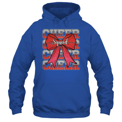 Cheer Squad Funny Cheerleader Cheerleading Coquette Bow Red Shirt & Tank Top | teecentury