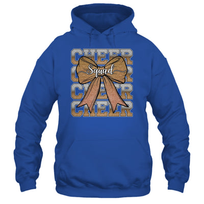 Cheer Squad Funny Cheerleader Cheerleading Coquette Brown Shirt & Tank Top | teecentury