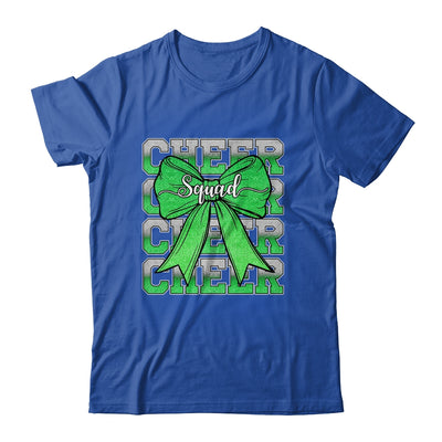 Cheer Squad Funny Cheerleader Cheerleading Coquette Green Shirt & Tank Top | teecentury