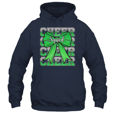 Cheer Squad Funny Cheerleader Cheerleading Coquette Green Shirt & Tank Top | teecentury