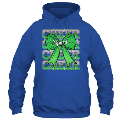 Cheer Squad Funny Cheerleader Cheerleading Coquette Green Shirt & Tank Top | teecentury